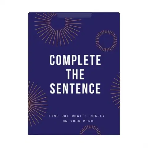 Motivačná literatúra Complete the Sentence - The School of Life