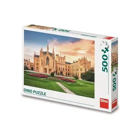 500 dielikov Puzzle Zámok Lednice 500 Dino