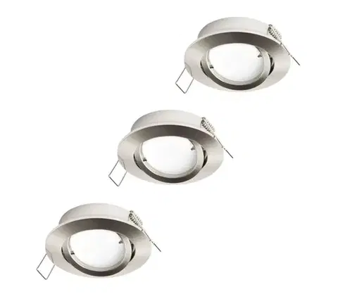 Svietidlá Eglo 31692 - SADA 3x LED podhľadových svietidiel TEDO 1xGU10/5W/230V 31692