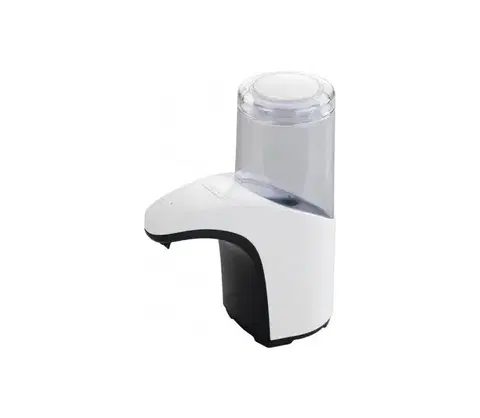 Svietidlá WENKO 54711100-Dávkovač mydla BUTLER 300 ml biela/priehľadná 54711100