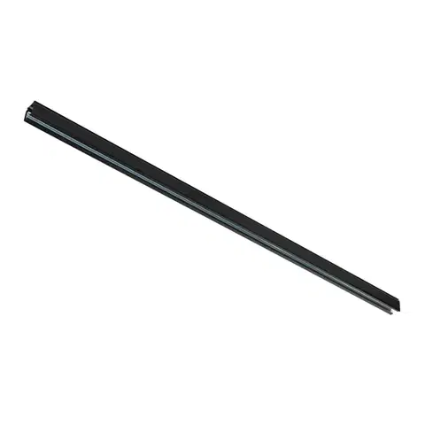 Koľajnicové svetelné systémy Moderná 3-fázová koľajnica čierna 100cm - 3-fázová