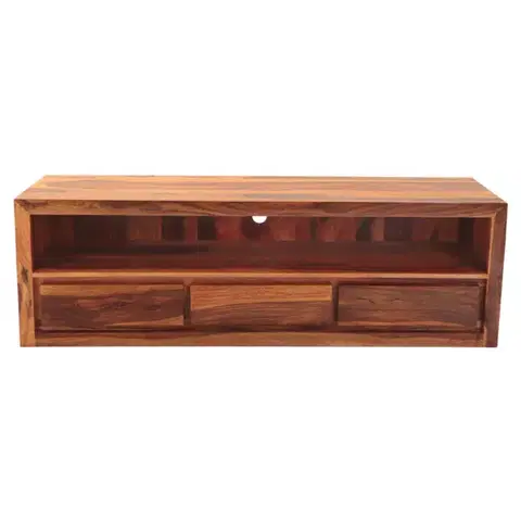 TV stolíky TV stolík Gani 160x50x45 z indického masívu palisander