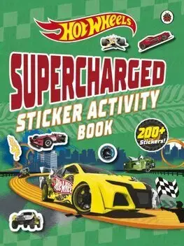 Nalepovačky, vystrihovačky, skladačky Hot Wheels: Supercharged Sticker Activity Book