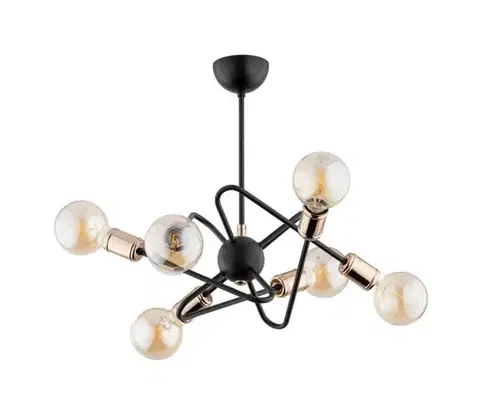 Svietidlá  Prisadený luster VIRGINIA 6xE27/60W/230V 63116