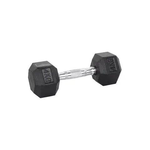 Činky Šesťhranná činka inSPORTline Hexsteel 4 kg