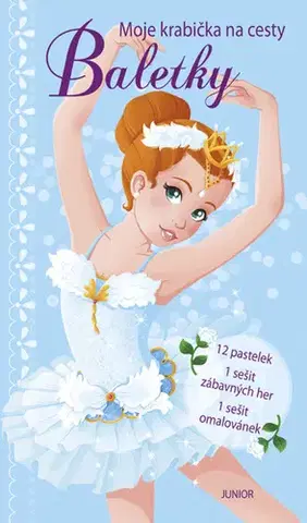 Nalepovačky, vystrihovačky, skladačky Baletky - Moje krabička na cesty