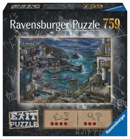 Exit puzzle Ravensburger Exit Puzzle: Maják pri prístave 759 Ravensburger