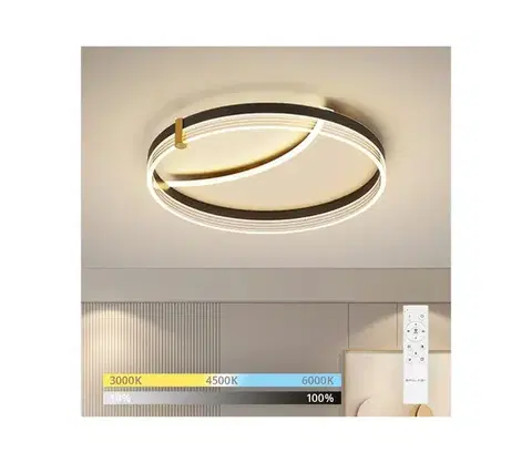 Svietidlá BRILAGI - stmievateľné LED svietidlo SIRELI LED/47W/230V 3000-6000K pr. 40 cm + diaľkové ovládanie BR35046