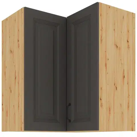 Kuchynské skrinky visiace Skrinka do kuchyne STILO GRAFIT/ARTISAN 60X60 GN-72 2F (90°)