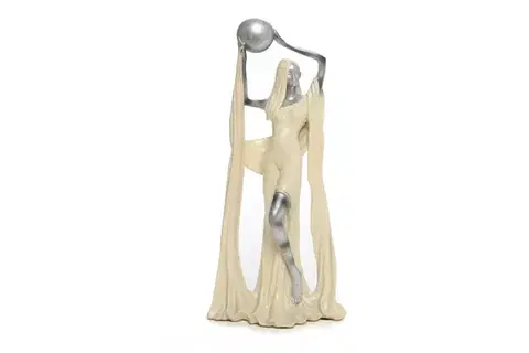 Sošky, figurky - postavy MAKRO - Soška dáma 28cm