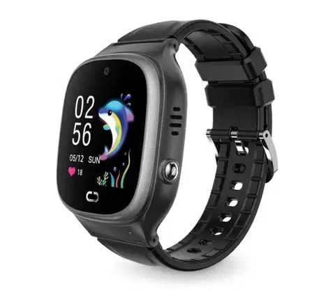 Predlžovacie káble Aligator AW11BK - Inteligentné hodinky Watch Junior 2 450 mAh IP67 Wi-Fi čierna AW11BK