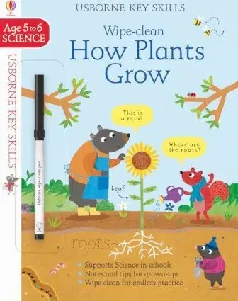 V cudzom jazyku Wipe-Clean How Plants Grow 5-6 - Hannah Watson