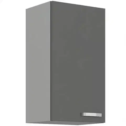 Kuchynské skrinky visiace Skrinka do kuchyne Grey 30G-72 1F
