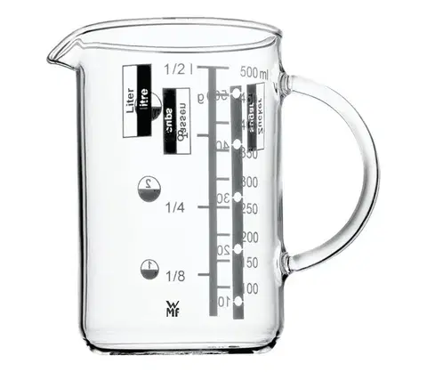 Dózy na potraviny WMF - Sklenená odmerka GOURMET 0,5 l 605962000