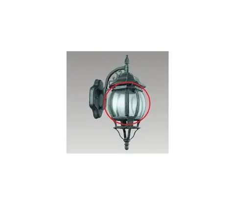 Lampy Prezent 39001 - Náhradné sklo PRINZ E27 39001 NS BIG