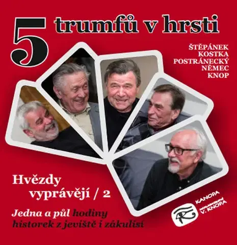Biografie - ostatné Kanopa 5 trumfů v hrsti - Hvězdy vyprávějí 2 - audiokniha