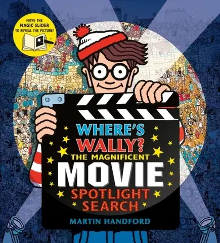 Nalepovačky, vystrihovačky, skladačky Where's Wally? The Magnificent Movie Spotlight Search - Martin Handford