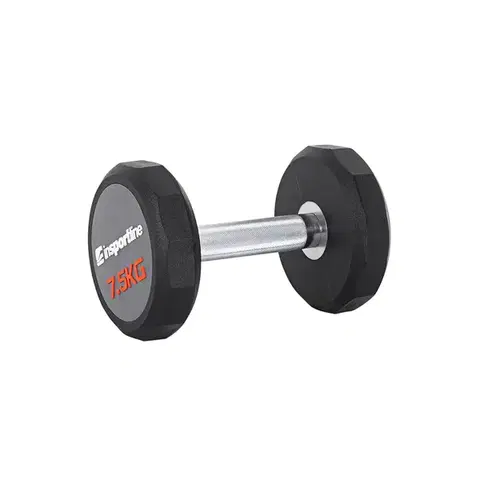Činky Jednoručná činka inSPORTline Profi CPU 7,5kg