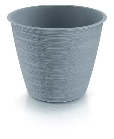 Kvetináče PROSPERPLAST - Obal na kvetináčFURU 19,5cm šedý