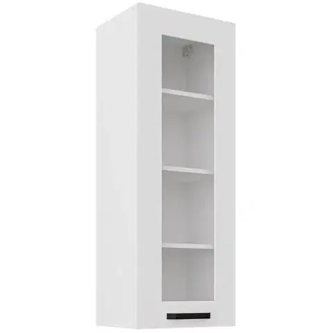 Kuchynské skrinky visiace Kuchynská skrinka Luna biela mat/biela 40GS-108 1F