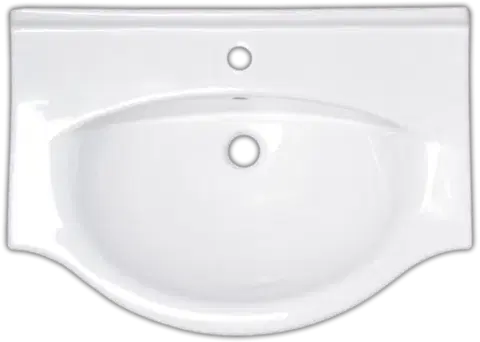 Umývadlá Nábytkové umývadlo Naturel Pro 81x50 cm otvor pre batériu uprostred HA5680 HA5680