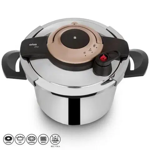 Tlakové hrnce Kinekus Hrniec tlakový nerez 7l, 22cm, DRONE, Orion