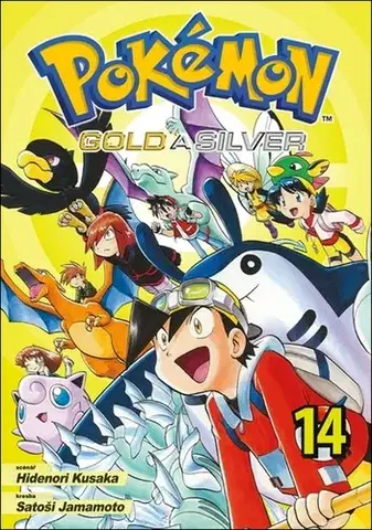 Manga Pokémon Gold a Silver 14 - Hidenori Kusaka,Satoši Jamamoto,Matyáš Anton