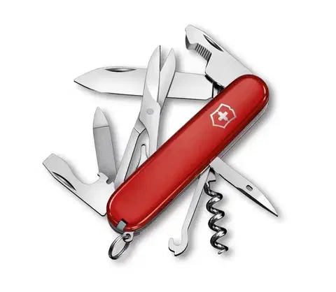 Camping a outdoor Victorinox - Multifunkčný vreckový nôž COMPANION 9,1 cm/16 funkcií červený 1.3909