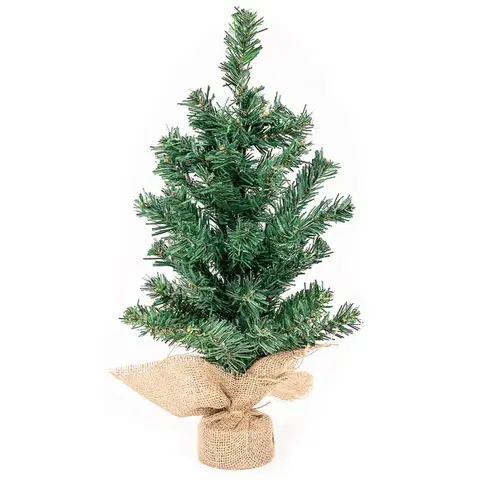 Vianočné dekorácie Stromček v jute Tiga, 50 cm, 50 cm