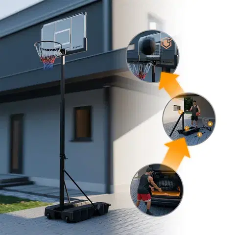 Basketbalové koše Skladací basketbalový kôš inSPORTline Tifton