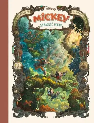 Komiksy Myšák Mickey a ztracený oceán - Denis-Pierre Filippi,Silvio Camboni,Eliška Kaplan