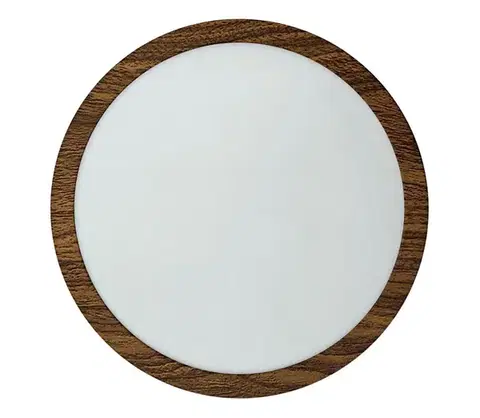 Svietidlá  LED Stropné svietidlo RING LED/18W/230V 4200K pr. 21 cm hnedá 008 0001163