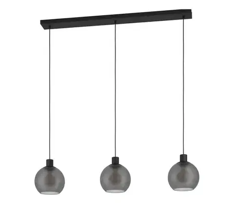 Svietidlá Eglo 900788 - Závesný luster na lanku CESENATICO 3xE27/40W/230V 900788