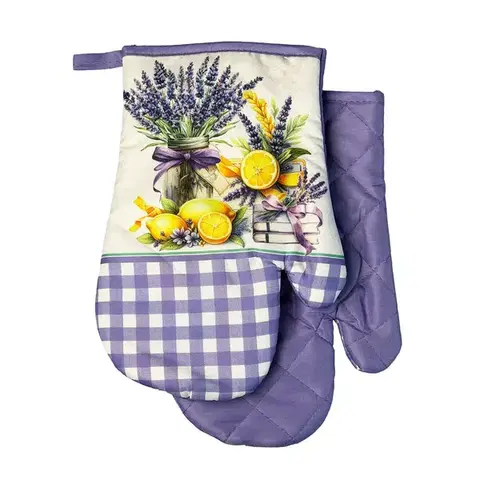 Chňapky MAKRO - Chňapka s magnetom Lavender 2ks citróny