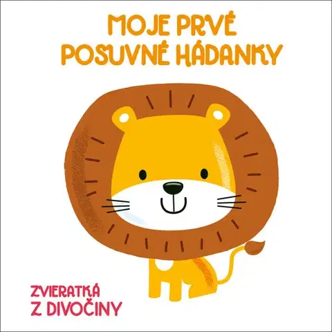 Leporelá, krabičky, puzzle knihy Moje prvé posuvné hádanky Divoké zvieratá