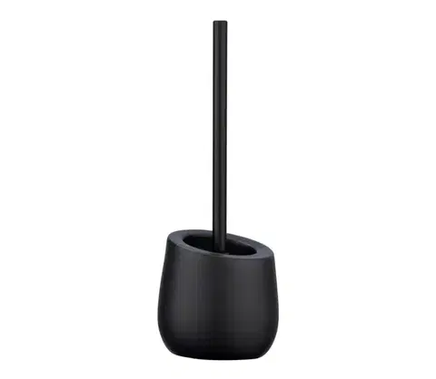 Svietidlá WENKO 23654800 - WC kefa BADI 13,5x38 cm čierna 23654800