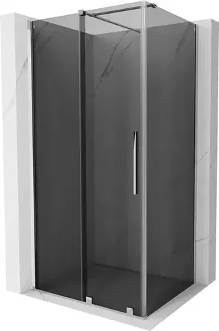 Sprchovacie kúty MEXEN/S - Velár sprchovací kút, posuvné dvere 140 x 90, grafit, chróm 871-140-090-41-01