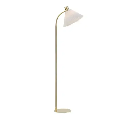 Lampy Markslöjd 108569 - Stojacia lampa MIRA 1xE27/40W/230V zlatá 108569