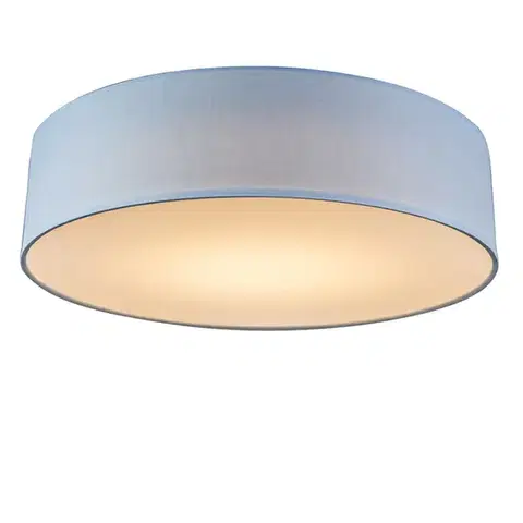Stropné osvetlenie Stropné svietidlo modré 40 cm vrátane LED - Drum LED