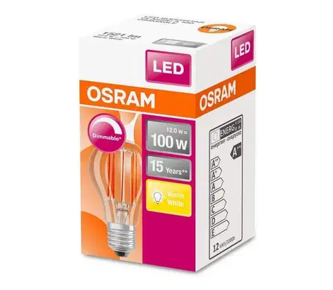 LED osvetlenie LED Stmievateľná žiarovka VINTAGE E27/12W/230V 2700K - Osram 4058075245907