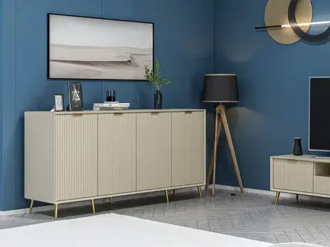 Komody Konzolový stolík Luxe