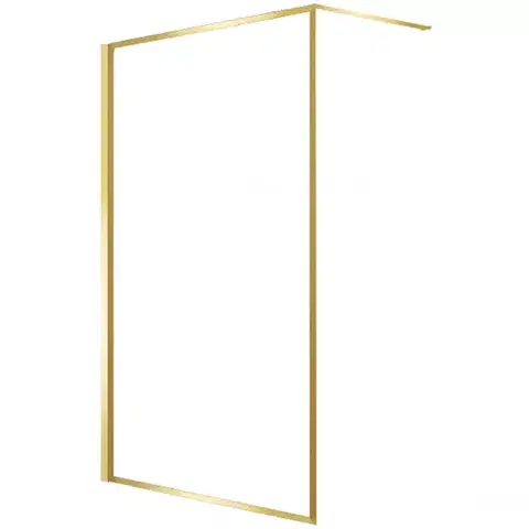 Sprchy WALK-IN Sprchová stena Walk-In Tiz 100x195 gold