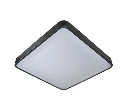 Svietidlá  Stropné svietidlo WILTON 2xE27/60W/230V 37,5x37,5 cm čierna SKU013173
