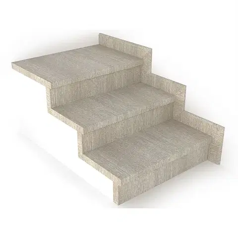 Schodové nášlapy Schodový nášľap / profil TOPSTEP Flex Dub alabaster 1200 × 340 × 11 mm