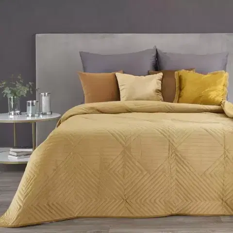 Prehozy na posteľ Prehoz CHON/SOFIA/2/ 220x240 medová 380257
