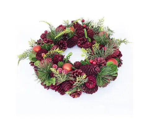Vianočné dekorácie  - Vianočný veniec pr. 33 cm 50005632