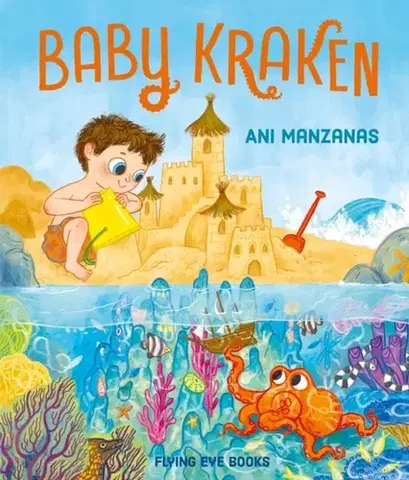 Leporelá, krabičky, puzzle knihy Baby Kraken - Ani Manzanas