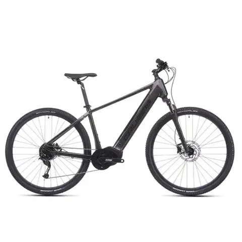 Elektrobicykle Krosový elektrobicykel Crussis ONE-Cross 7.11 715Wh 28" - model 2026 22" (180-200 cm)