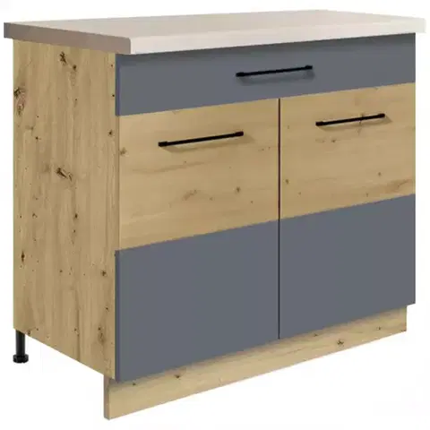Kuchynské skrinky stojace Skrinka do kuchyne Infinity 7D GREY