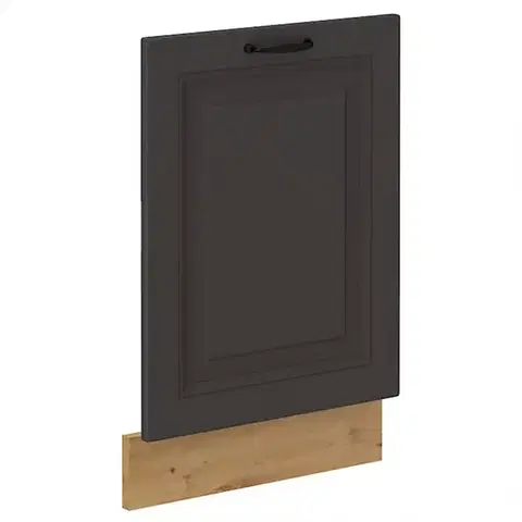 Dvierka a čelá zásuviek pre kuchynske skrinky Dvierka na umývačku STILO grafit mat/artisan Dvierka zm 570x446